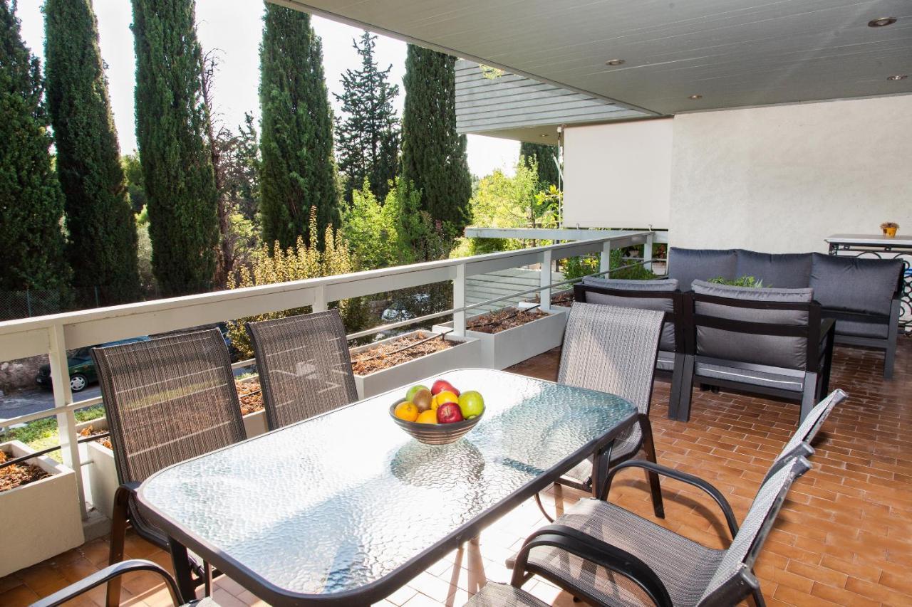 Delux Apartment With Amazing Balcony! Athene Buitenkant foto
